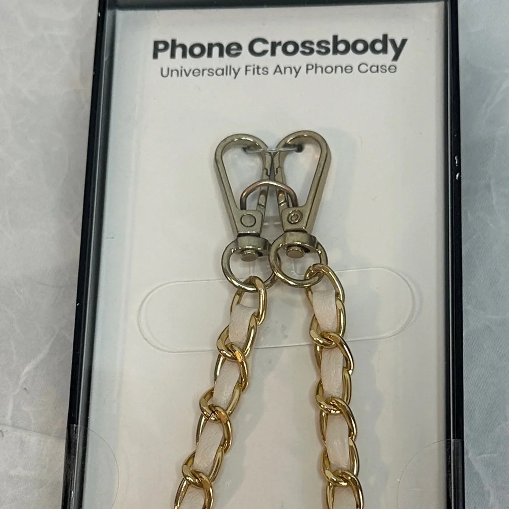 Gold Chain Phone Crossbody